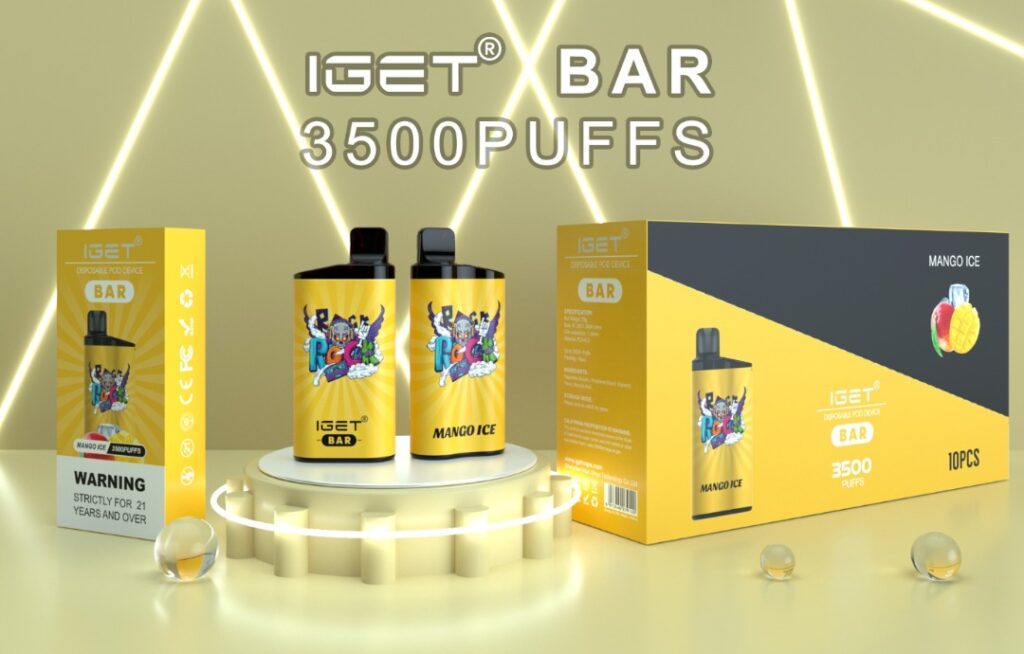 Iget® Bar - Mango Ice (10pcs) - Mr Puff